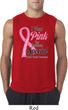 Breast Cancer Awareness Pink For Someone Special Mens Sleeveless Shirt