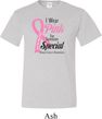Breast Cancer Awareness Pink For Someone Special Mens Tall Shirt