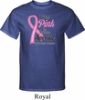 Breast Cancer Awareness Pink For Someone Special Mens Tall Shirt
