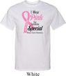 Breast Cancer Awareness Pink For Someone Special Mens Tall Shirt