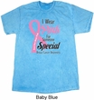 Breast Cancer Awareness Pink For Someone Special Mineral Tie Dye Shirt