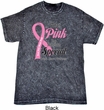 Breast Cancer Awareness Pink For Someone Special Mineral Tie Dye Shirt