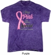 Breast Cancer Awareness Pink For Someone Special Mineral Tie Dye Shirt