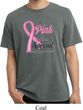 Breast Cancer Awareness Pink For Someone Special Pigment Dyed Shirt