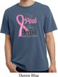 Breast Cancer Awareness Pink For Someone Special Pigment Dyed Shirt