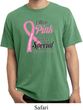 Breast Cancer Awareness Pink For Someone Special Pigment Dyed Shirt