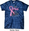 Breast Cancer Awareness Pink For Someone Special Spider Tie Dye Shirt