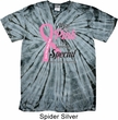 Breast Cancer Awareness Pink For Someone Special Spider Tie Dye Shirt