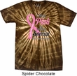 Breast Cancer Awareness Pink For Someone Special Spider Tie Dye Shirt