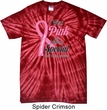 Breast Cancer Awareness Pink For Someone Special Spider Tie Dye Shirt
