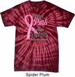 Breast Cancer Awareness Pink For Someone Special Spider Tie Dye Shirt