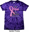 Breast Cancer Awareness Pink For Someone Special Spider Tie Dye Shirt