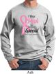 Breast Cancer Awareness Pink For Someone Special Sweatshirt