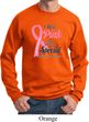 Breast Cancer Awareness Pink For Someone Special Sweatshirt