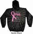 Breast Cancer Awareness Pink For Someone Special Tie Dye Hoodie
