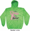 Breast Cancer Awareness Pink For Someone Special Tie Dye Hoodie