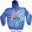 Breast Cancer Awareness Pink For Someone Special Tie Dye Hoodie