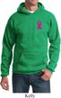 Breast Cancer Awareness Pink Ribbon Pin Pocket Print Hoodie