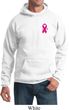 Breast Cancer Awareness Pink Ribbon Pin Pocket Print Hoodie