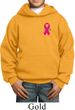 Breast Cancer Awareness Pink Ribbon Pin Pocket Print Kids Hoody