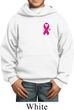 Breast Cancer Awareness Pink Ribbon Pin Pocket Print Kids Hoody