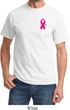 Breast Cancer Awareness Pink Ribbon Pin Pocket Print Shirt