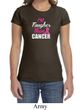 Breast Cancer Awareness Shirt Tougher than Cancer Crewneck Tee T-Shirt