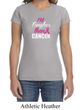 Breast Cancer Awareness Shirt Tougher than Cancer Crewneck Tee T-Shirt