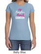 Breast Cancer Awareness Shirt Tougher than Cancer Crewneck Tee T-Shirt