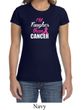 Breast Cancer Awareness Shirt Tougher than Cancer Crewneck Tee T-Shirt