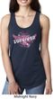 Breast Cancer Awareness Survivor Wings Ladies Ideal Tank Top