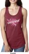 Breast Cancer Awareness Survivor Wings Ladies Ideal Tank Top