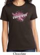 Breast Cancer Awareness Survivor Wings Ladies Shirt