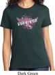 Breast Cancer Awareness Survivor Wings Ladies Shirt