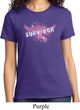 Breast Cancer Awareness Survivor Wings Ladies Shirt