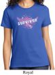Breast Cancer Awareness Survivor Wings Ladies Shirt