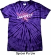 Breast Cancer Awareness Survivor Wings Spider Tie Dye Shirt