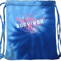 Breast Cancer Awareness Survivor Wings Tie Dye Bag