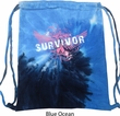 Breast Cancer Awareness Survivor Wings Tie Dye Bag