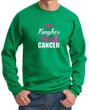 Breast Cancer Awareness Sweatshirt Tougher Than Cancer Sweat Shirt