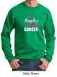 Breast Cancer Awareness Sweatshirt Tougher Than Cancer Sweat Shirt