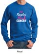 Breast Cancer Awareness Sweatshirt Tougher Than Cancer Sweat Shirt