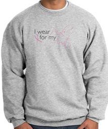 Breast Cancer Awareness Sweatshirts - I Wear Pink For My Aunt