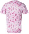 Breast Cancer Awareness T-shirt Dyenomite Ribbon Tie-Dye Adult Tee