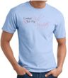 Breast Cancer Awareness T-shirt Wear Pink My Daughter Light Blue Tee