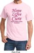 Breast Cancer Awareness Tee Hope Love Cure T-shirt