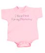 Breast Cancer Baby Rompers - I Wear Pink For My Mommy Pink