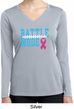 Breast Cancer Battle Mode Ladies Dry Wicking Long Sleeve Shirt