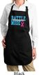 Breast Cancer Battle Mode Ladies Full Length Apron with Pockets