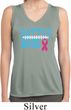 Breast Cancer Battle Mode Ladies Sleeveless Moisture Wicking Shirt